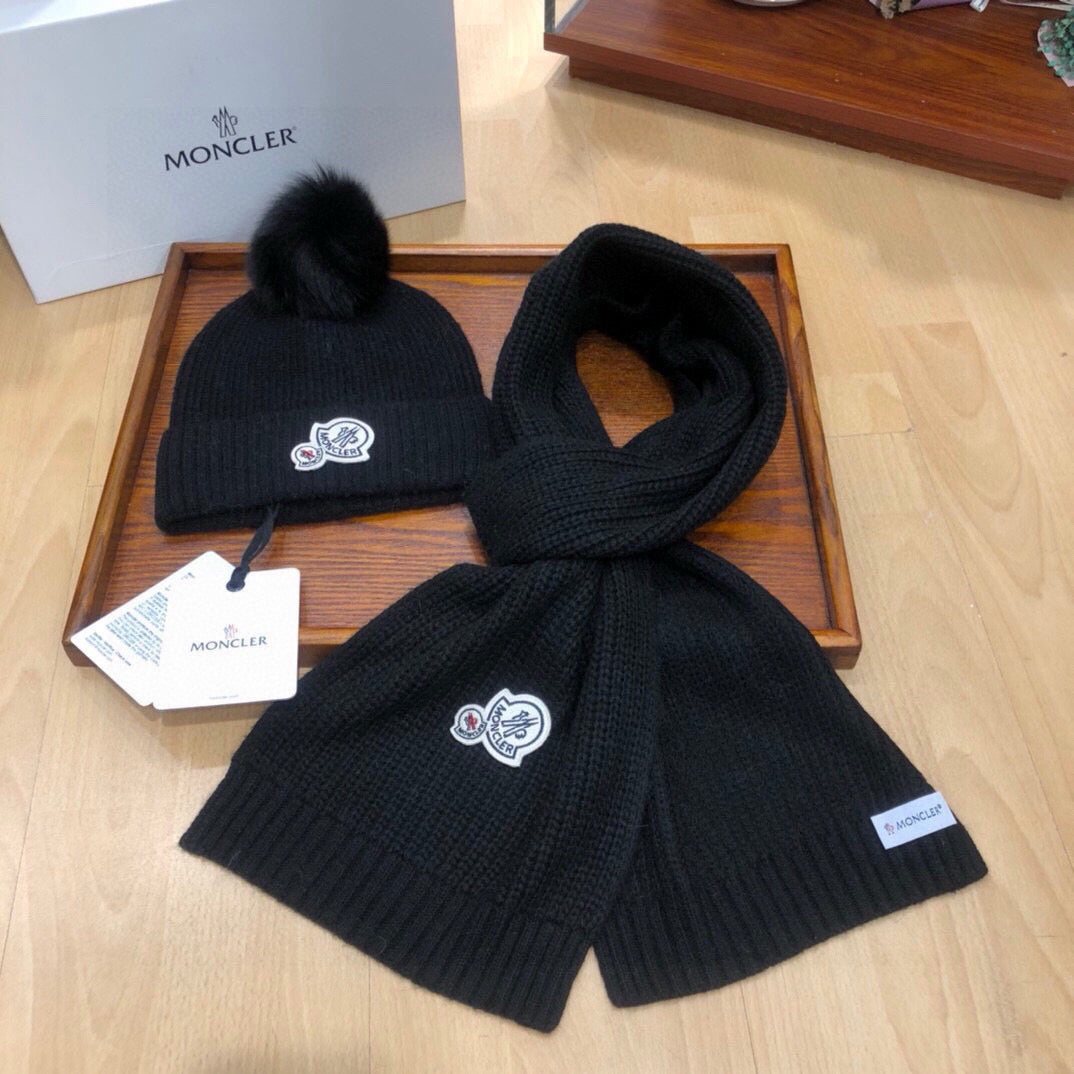 Scarf and Beanie Set(2pcs)