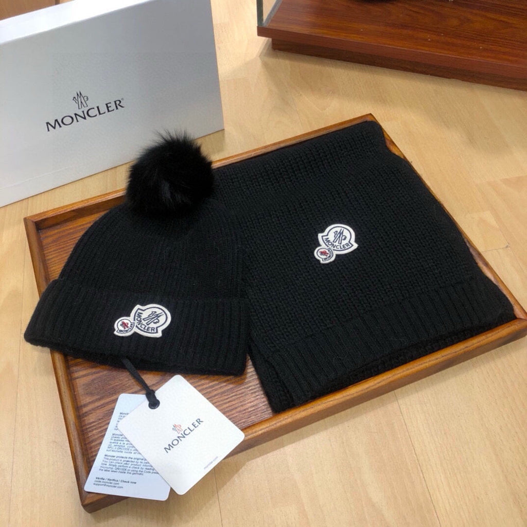 Scarf and Beanie Set(2pcs)
