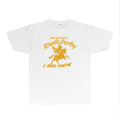 Rhude T-shirts Printed Trendy Pure Cotton